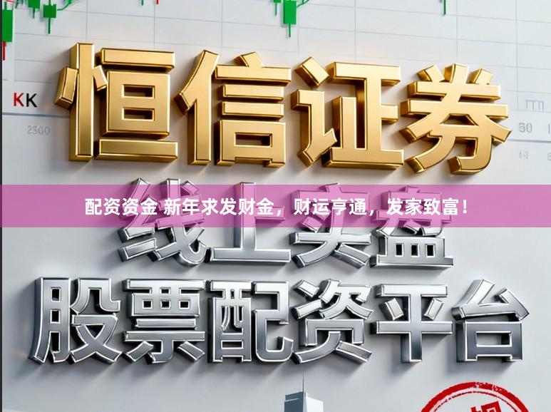 配资资金 新年求发财金，财运亨通，发家致富！